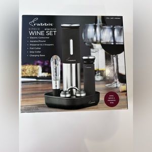 RABBIT • 8 Piece Electric Wine Set •